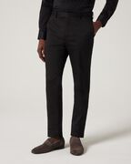 Slim Stretch Tailored Dress Pants, Black, hi-res